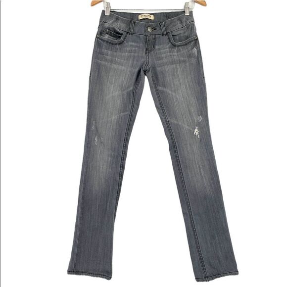 -Heritage 1981 Straight Leg Distressed Jeans 3 - Picture 11 of 11